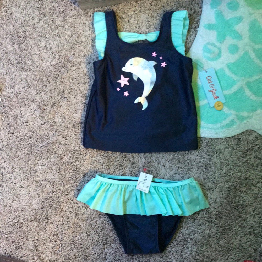 Cat & Jack Kids Bathing Suit